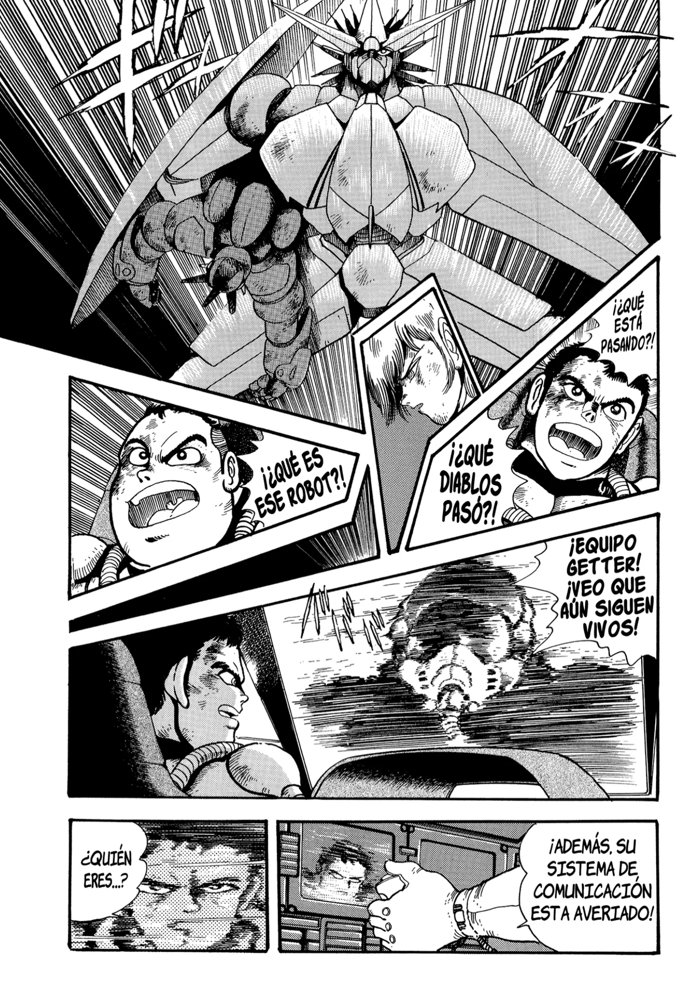 Getter Robo Go capítulo 8, página 27