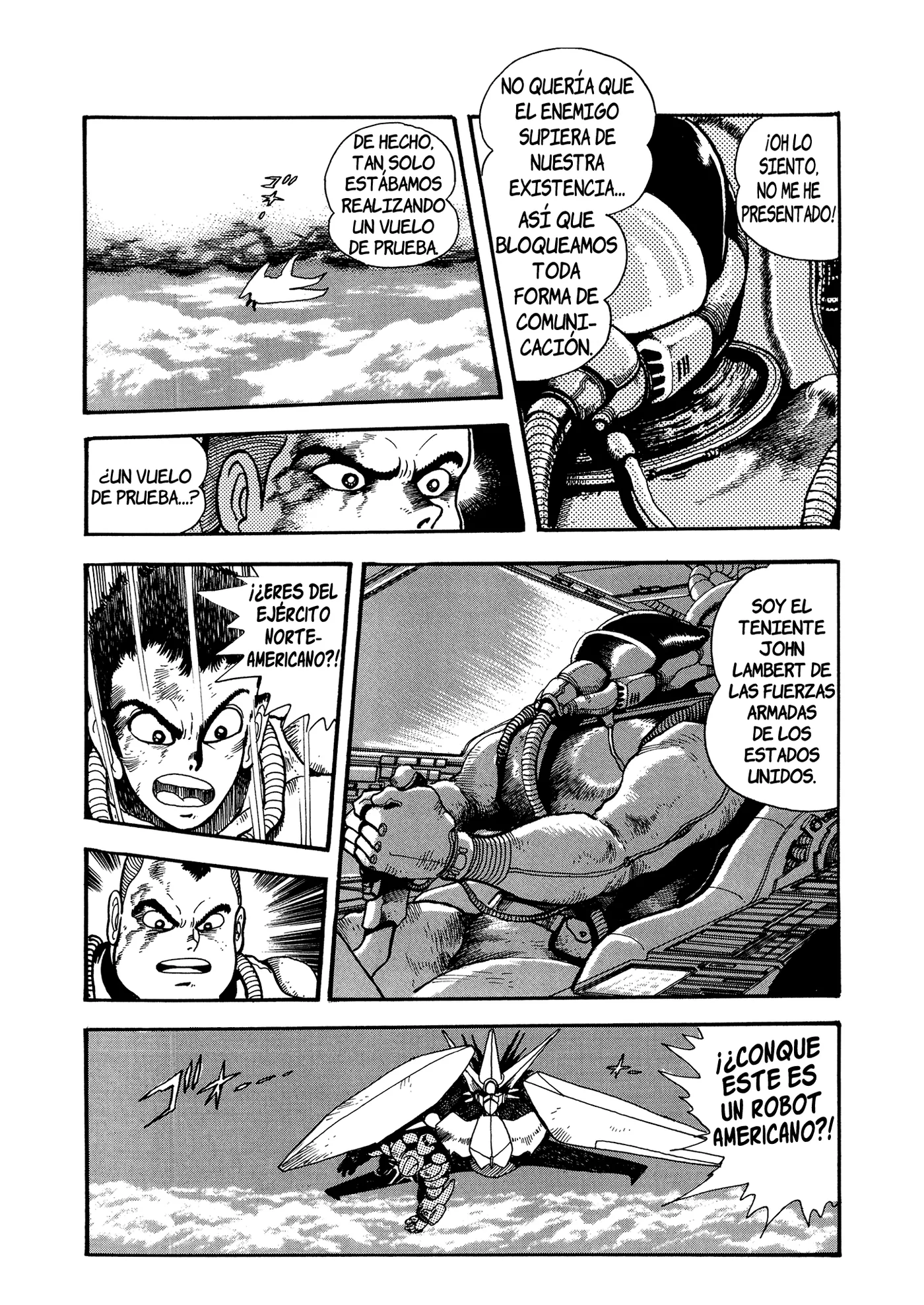 Getter Robo Go capítulo 8, página 28