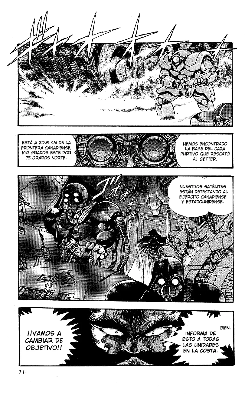 Getter Robo Go capítulo 9, página 5