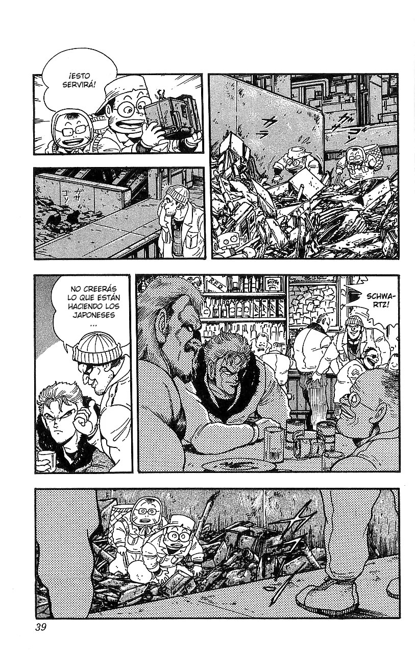 Getter Robo Go capítulo 9, página 32