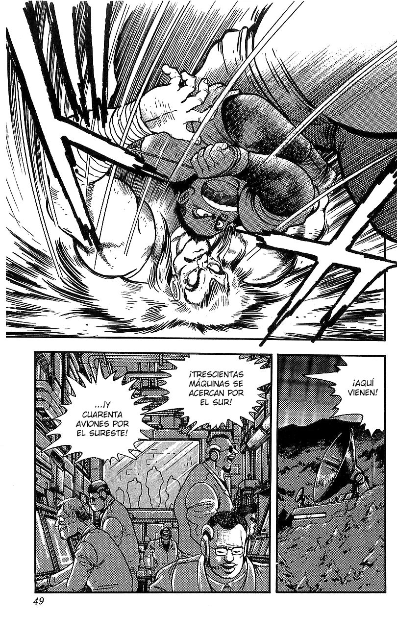 Getter Robo Go capítulo 9, página 42