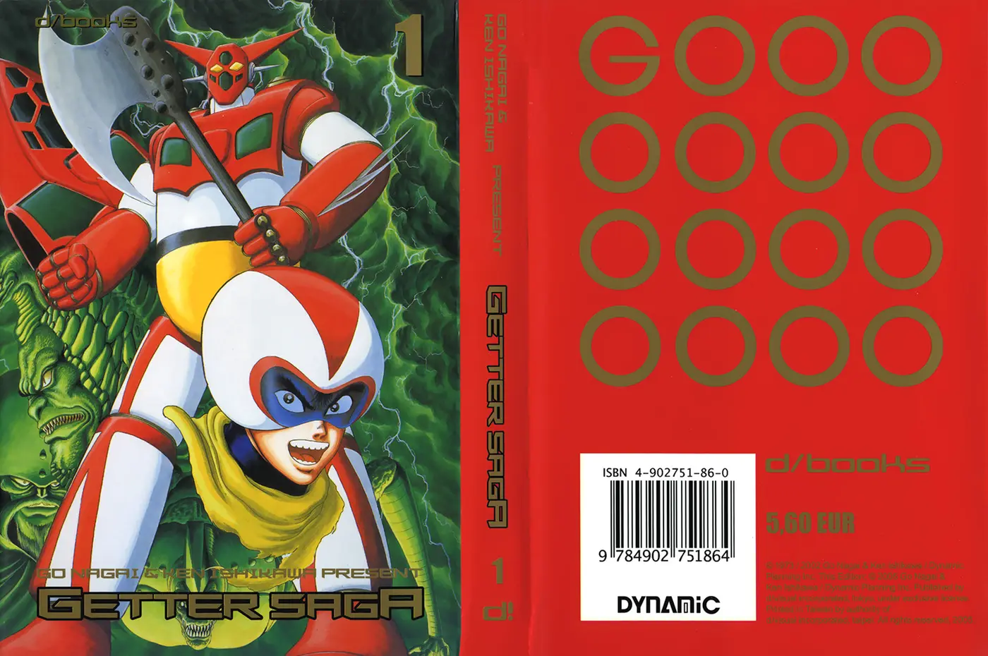 Getter Robo capítulo 0, página 2