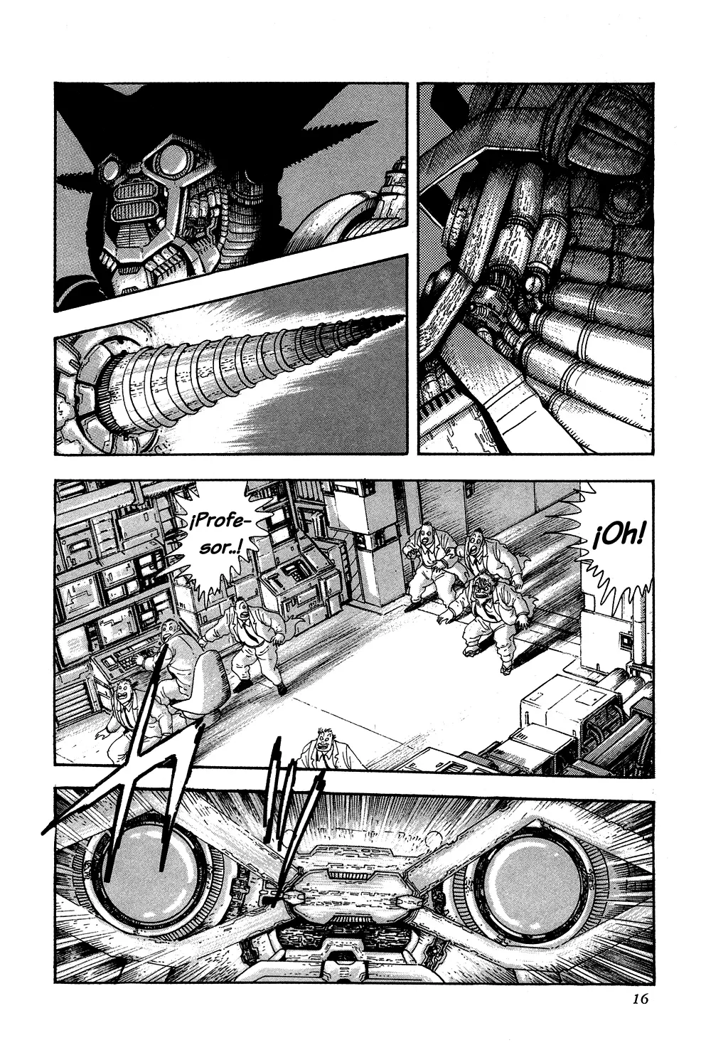 Getter Robo capítulo 0, página 20