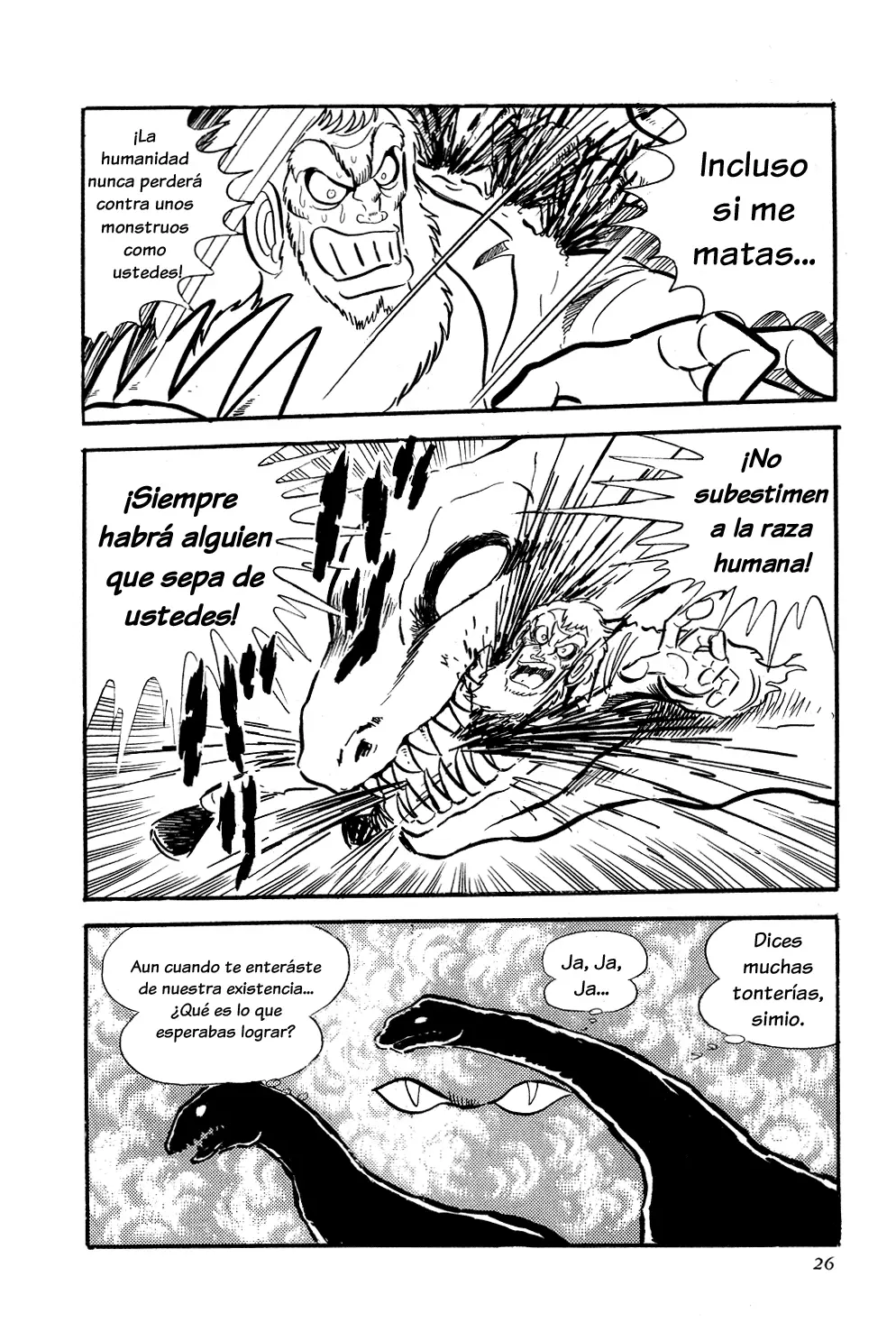 Getter Robo capítulo 0, página 29