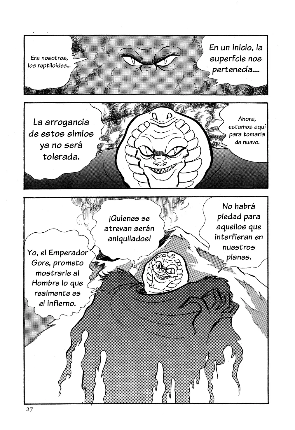 Getter Robo capítulo 0, página 30