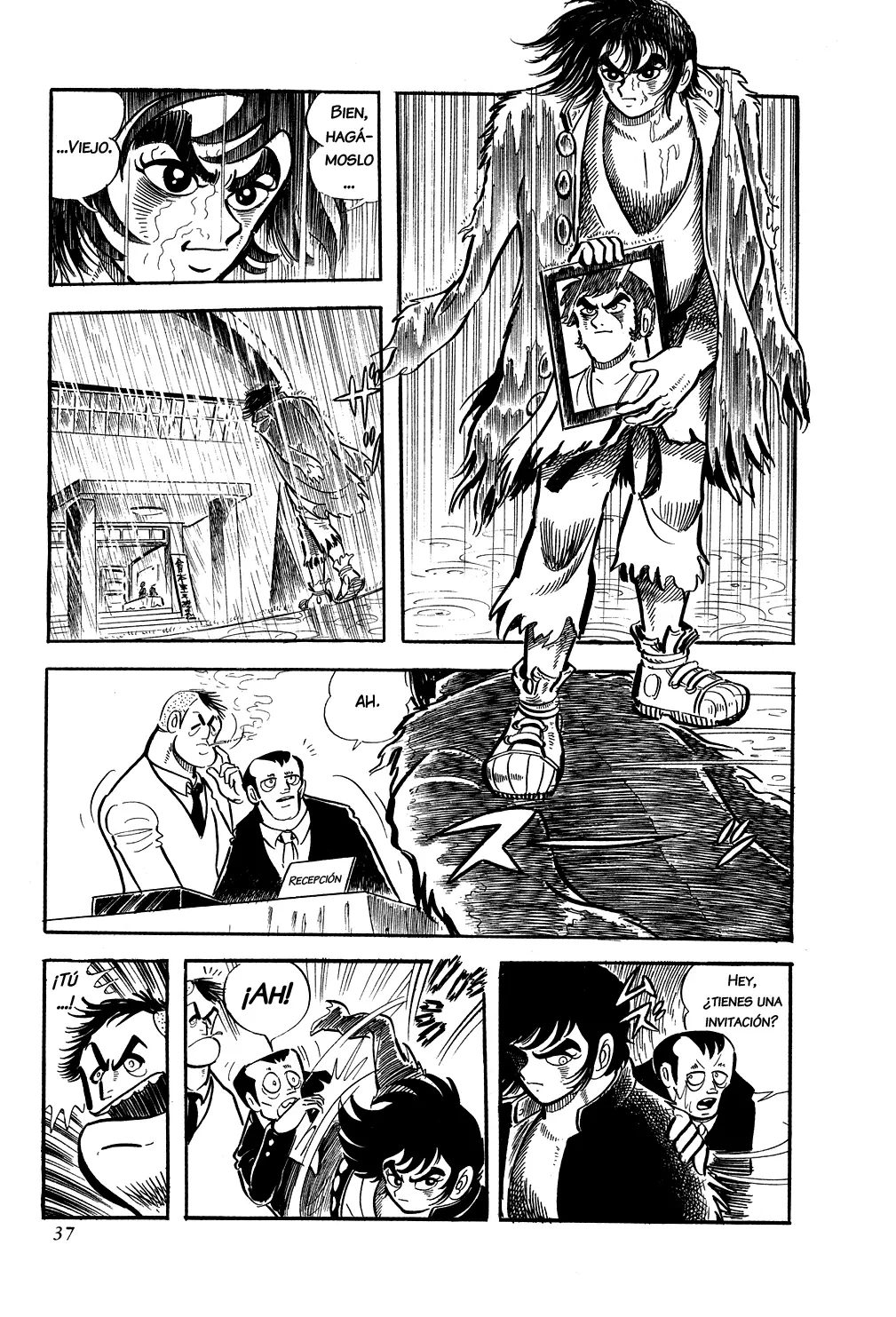 Getter Robo capítulo 1, página 9