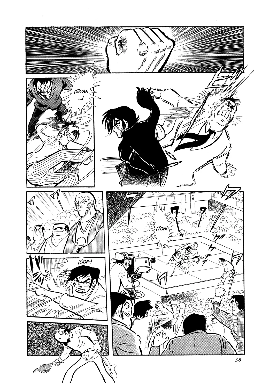 Getter Robo capítulo 1, página 10