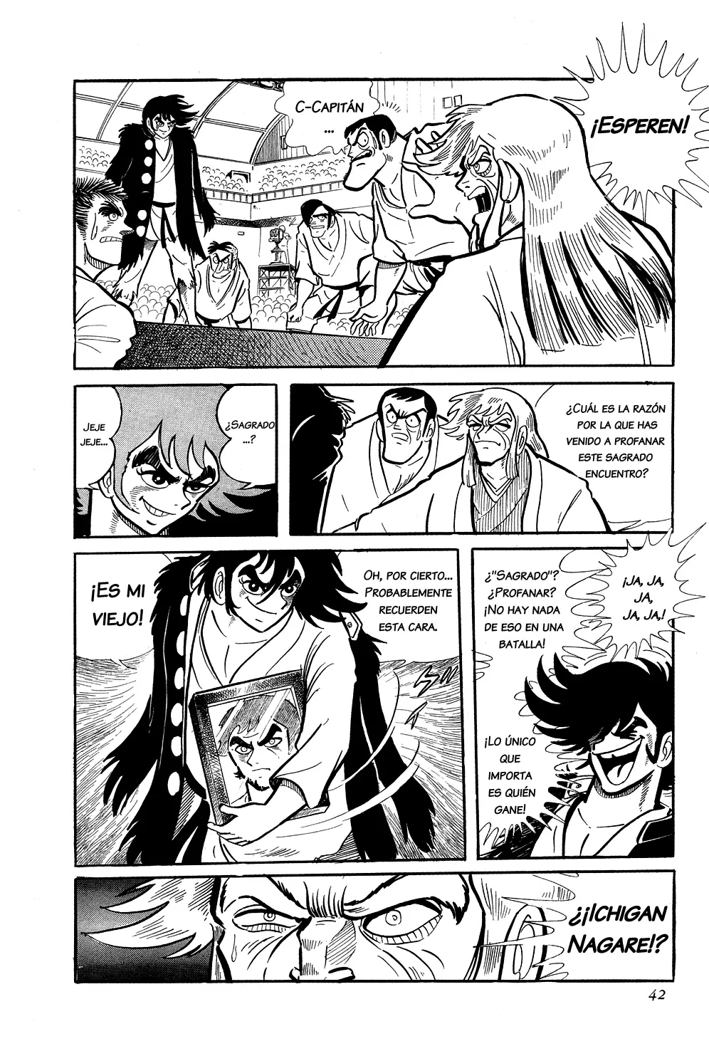 Getter Robo capítulo 1, página 14