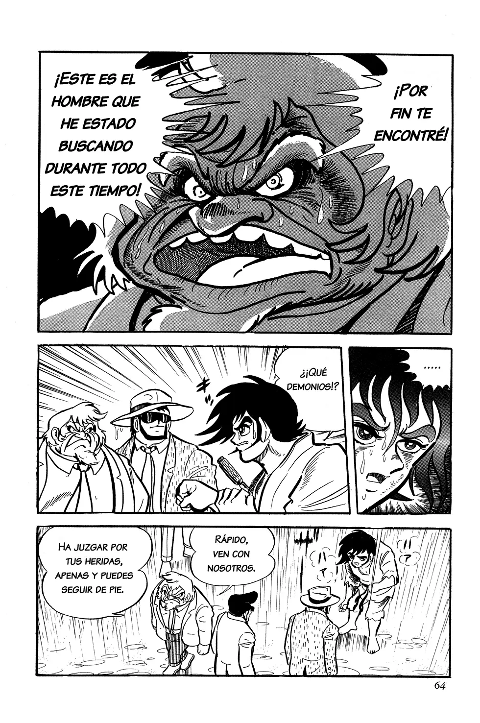Getter Robo capítulo 1, página 36