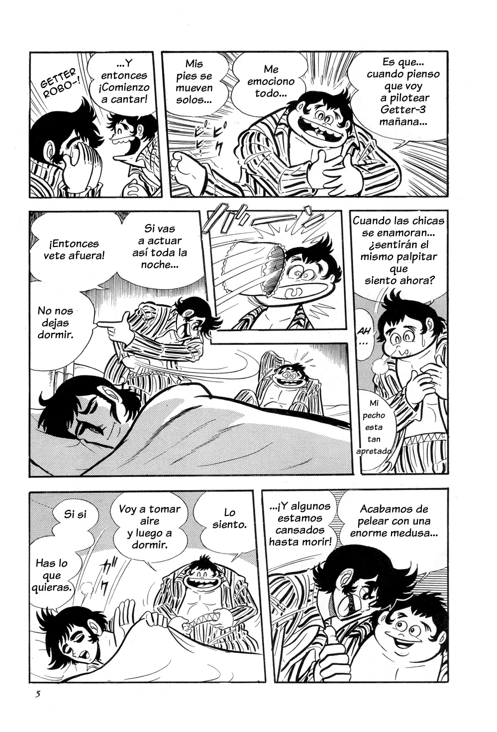 Getter Robo capítulo 8, página 3