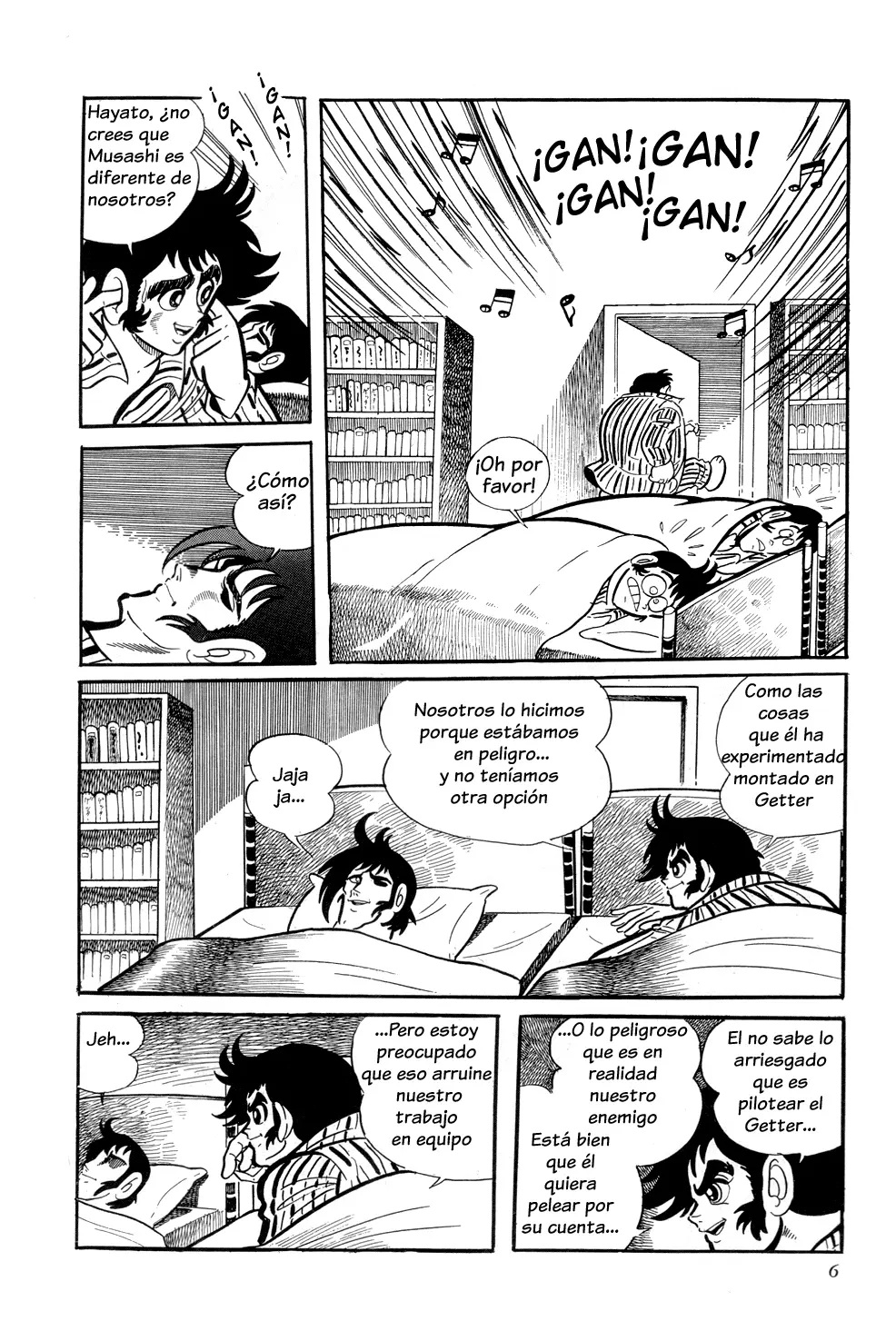 Getter Robo capítulo 8, página 4