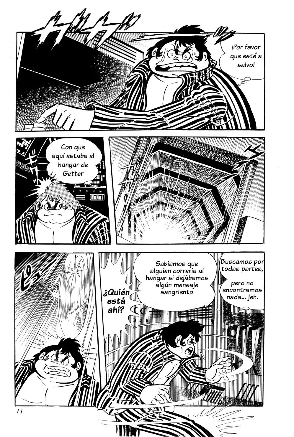 Getter Robo capítulo 8, página 9