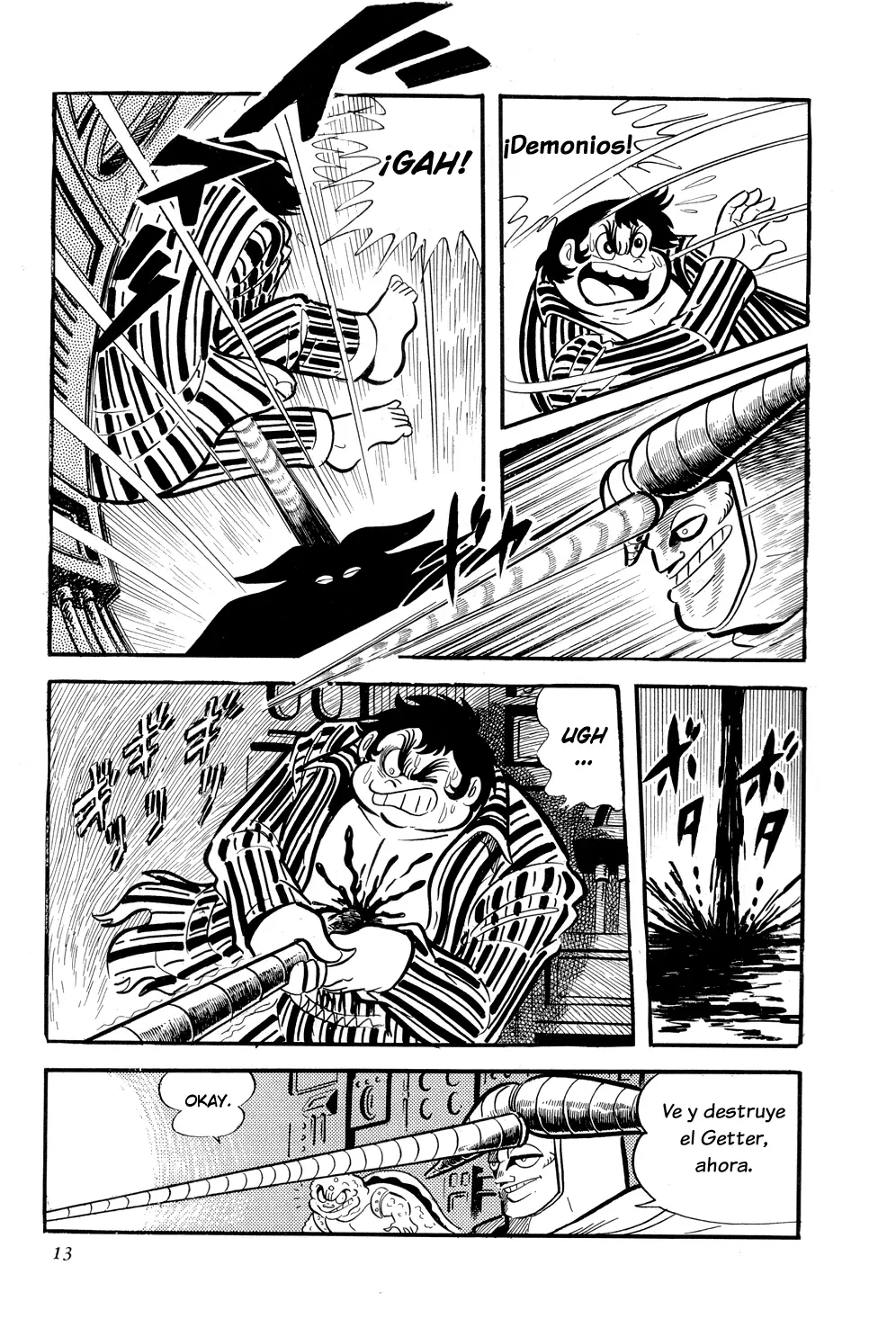Getter Robo capítulo 8, página 11