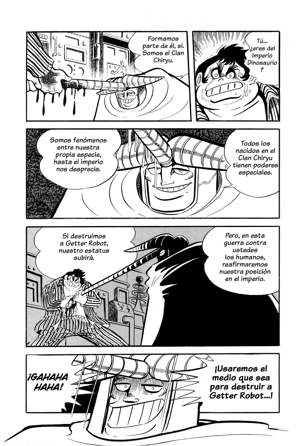 Getter Robo capítulo 8, página 12