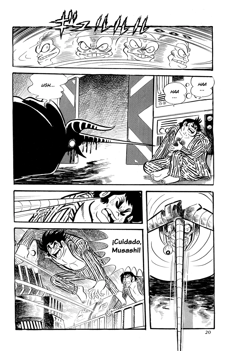 Getter Robo capítulo 8, página 18
