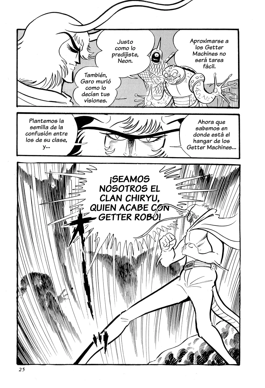 Getter Robo capítulo 8, página 23