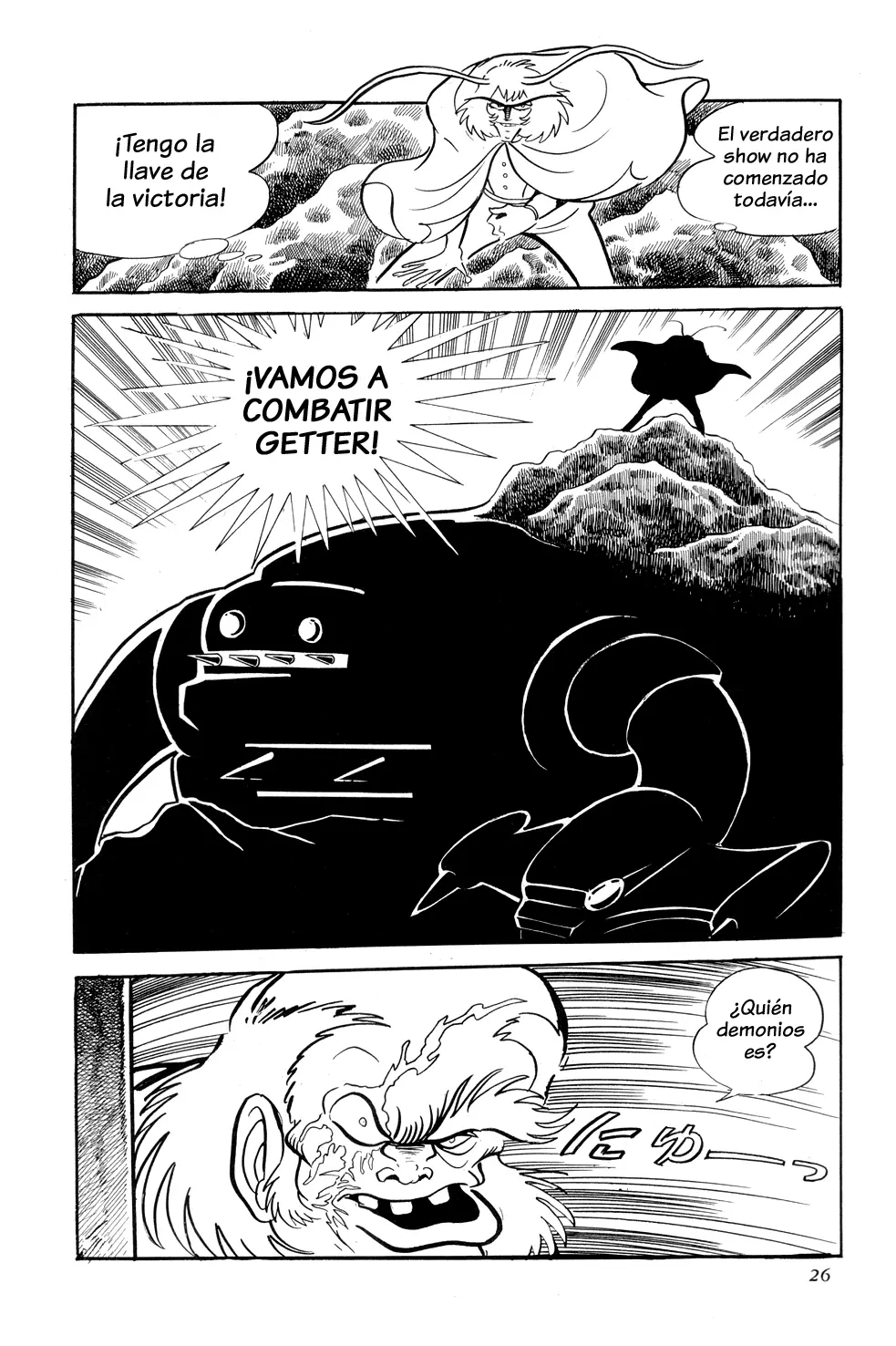 Getter Robo capítulo 8, página 24