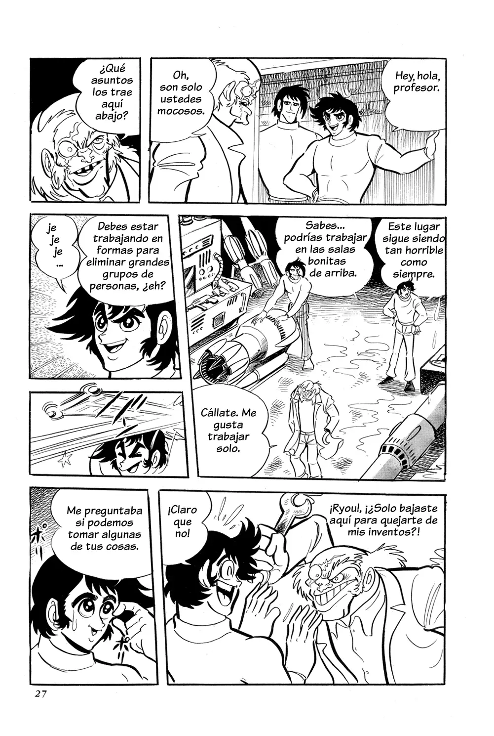 Getter Robo capítulo 8, página 25