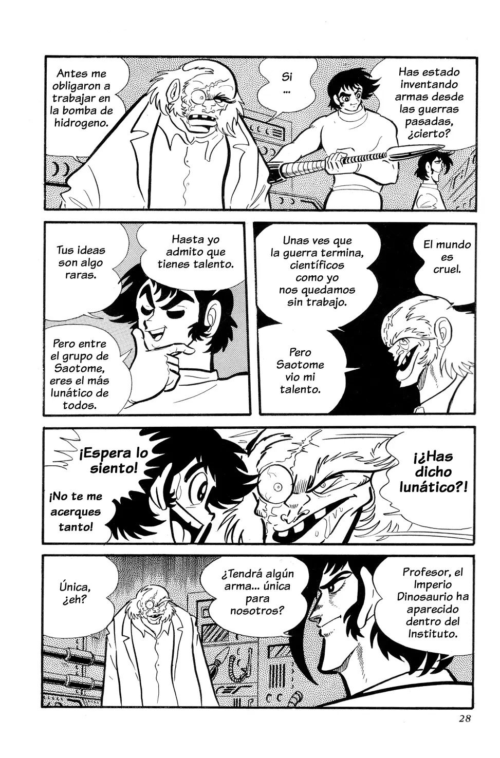 Getter Robo capítulo 8, página 26