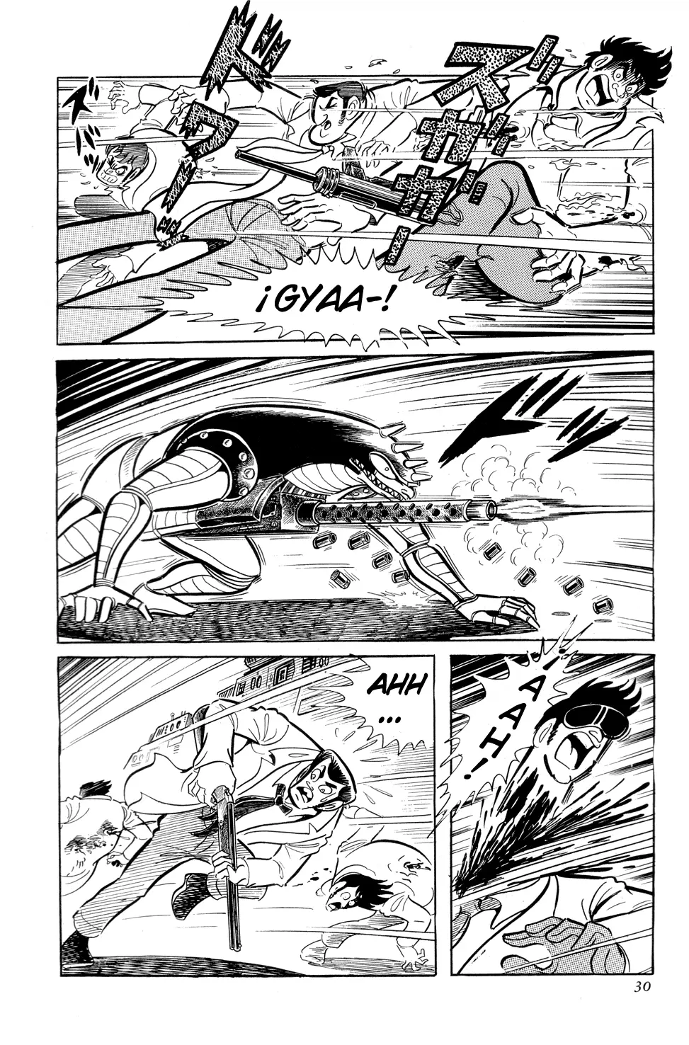 Getter Robo capítulo 8, página 28