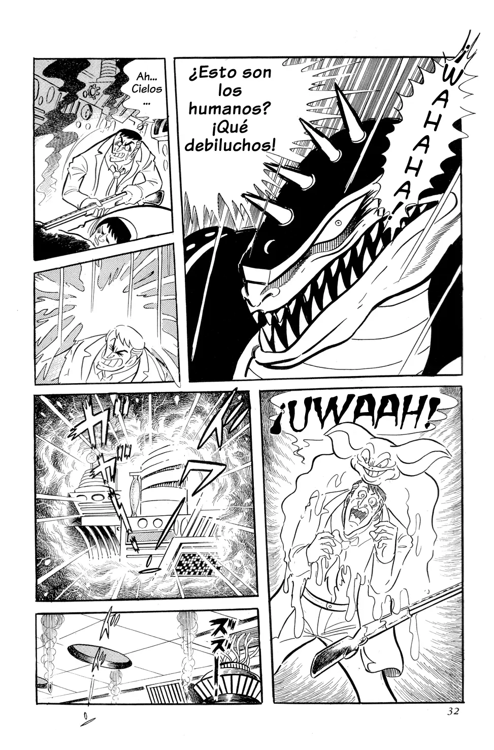 Getter Robo capítulo 8, página 30