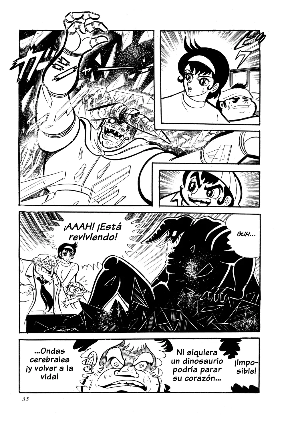 Getter Robo capítulo 8, página 33