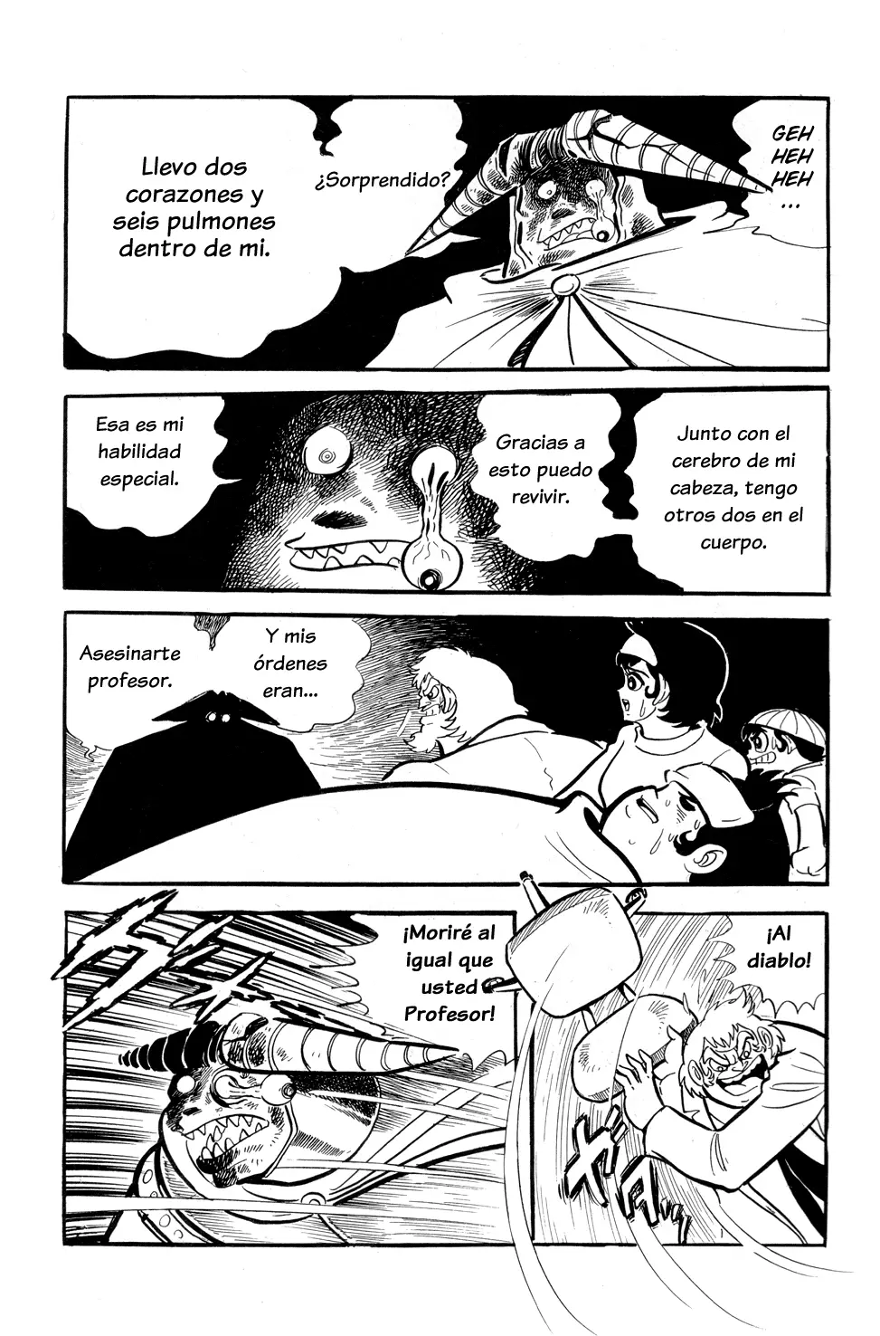 Getter Robo capítulo 8, página 34