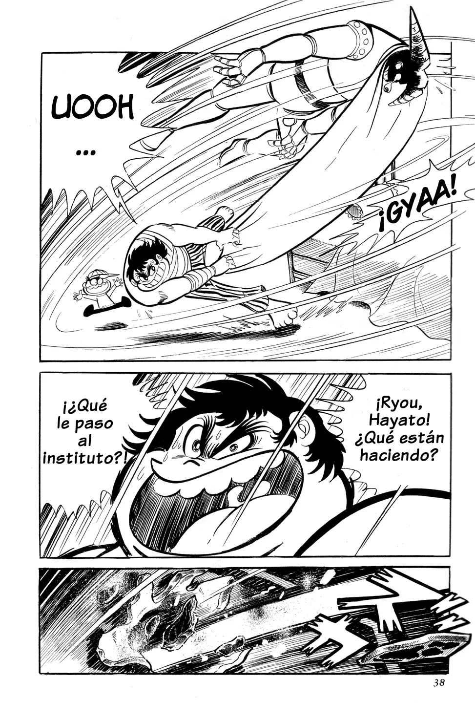 Getter Robo capítulo 8, página 36