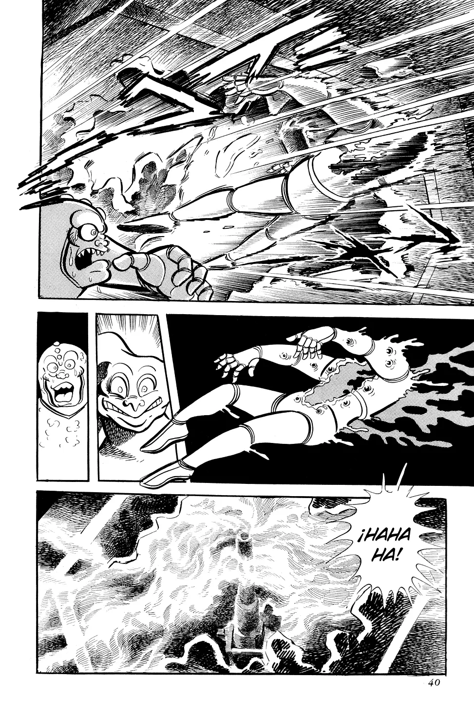 Getter Robo capítulo 8, página 38