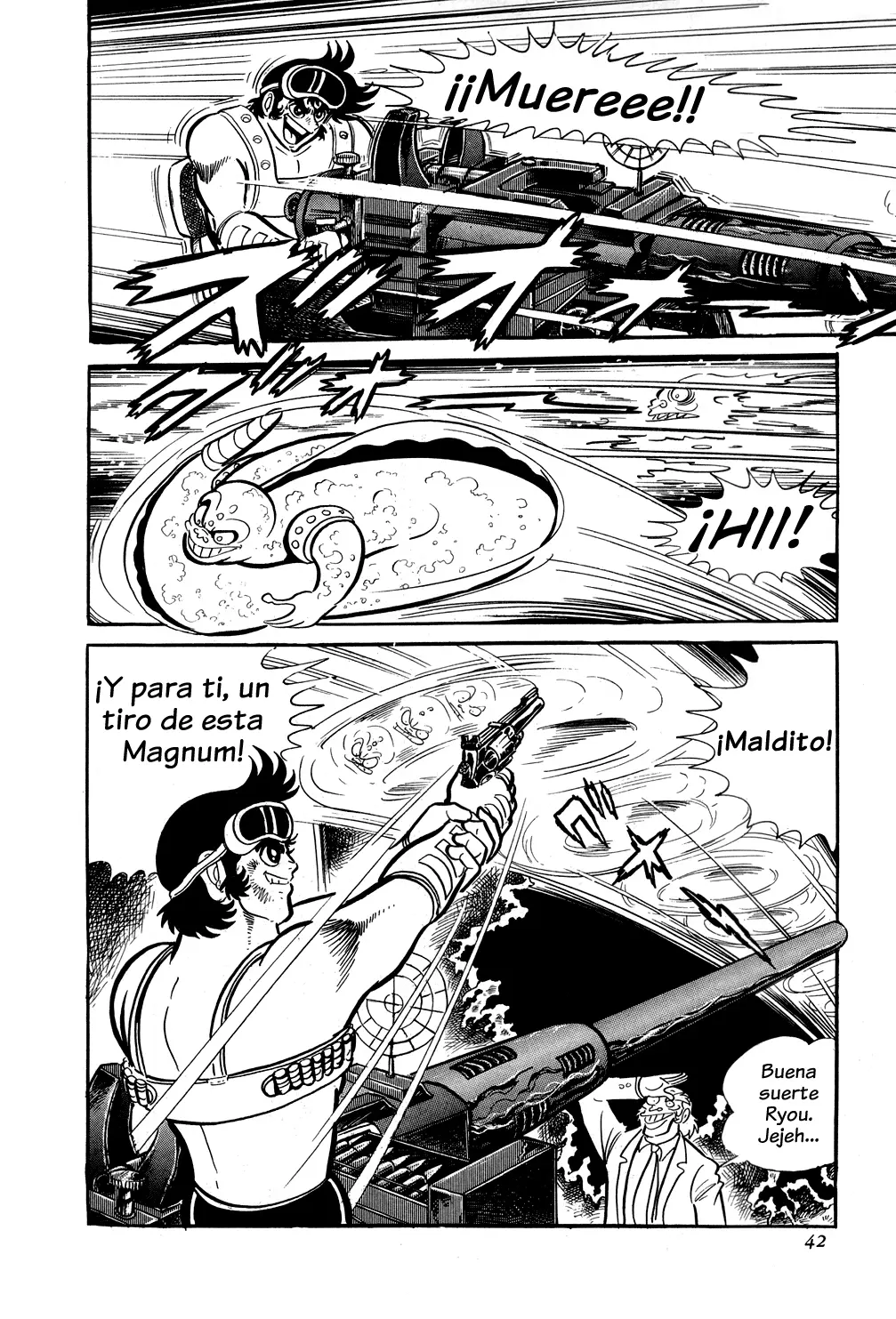 Getter Robo capítulo 8, página 40