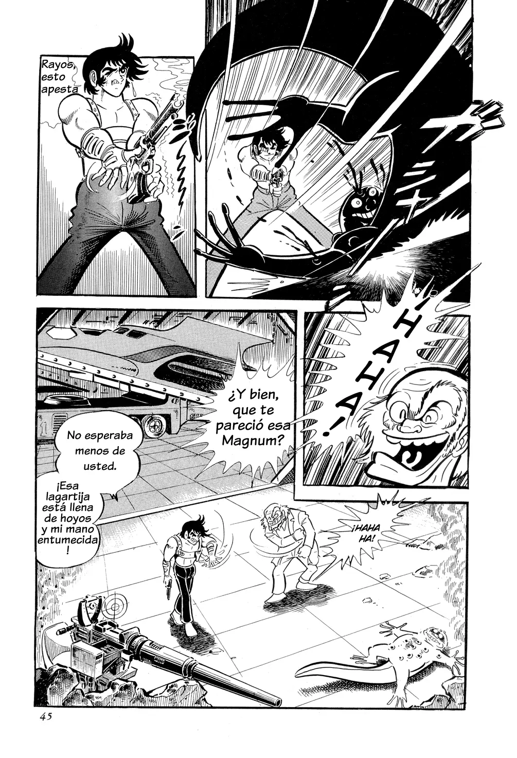 Getter Robo capítulo 8, página 43
