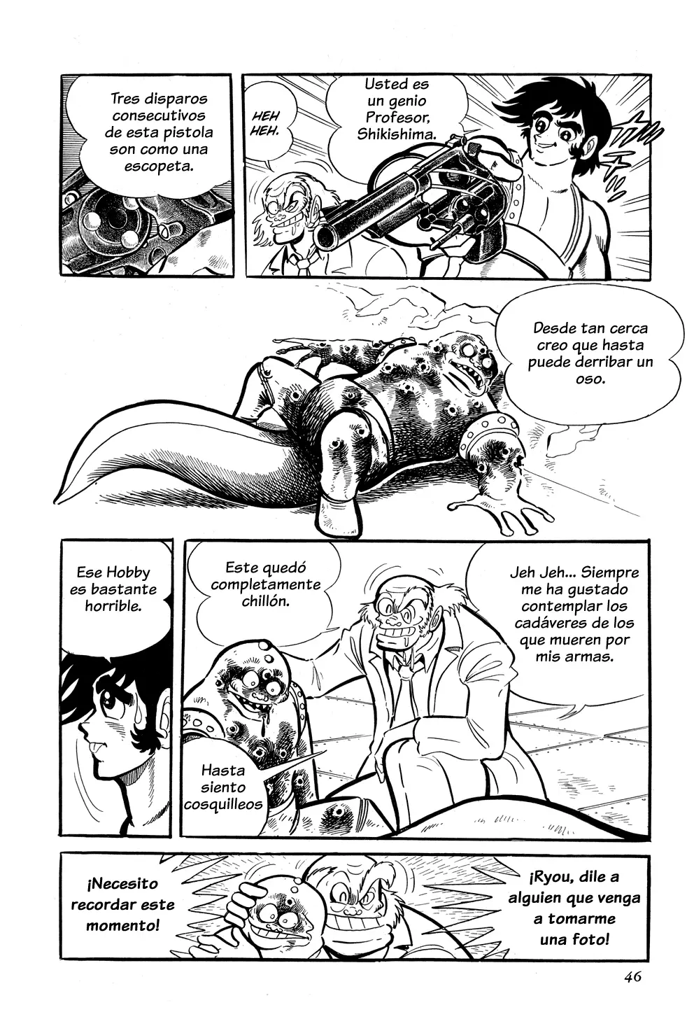 Getter Robo capítulo 8, página 44