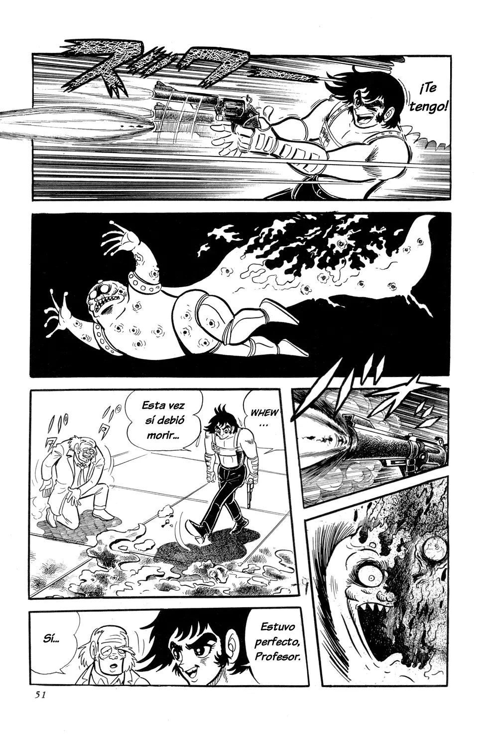 Getter Robo capítulo 8, página 49