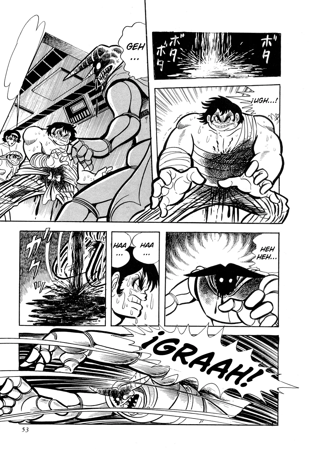 Getter Robo capítulo 8, página 51