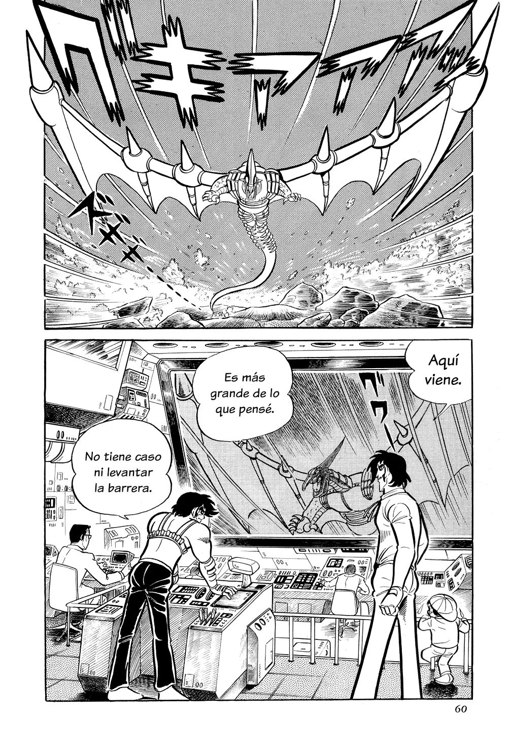 Getter Robo capítulo 8, página 57