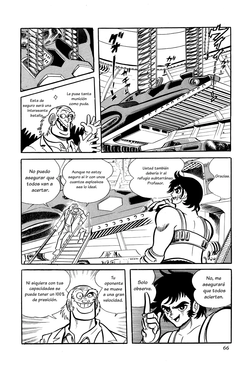 Getter Robo capítulo 8, página 63