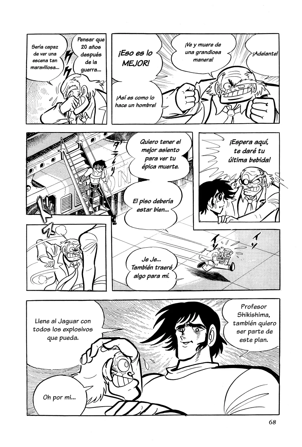 Getter Robo capítulo 8, página 65