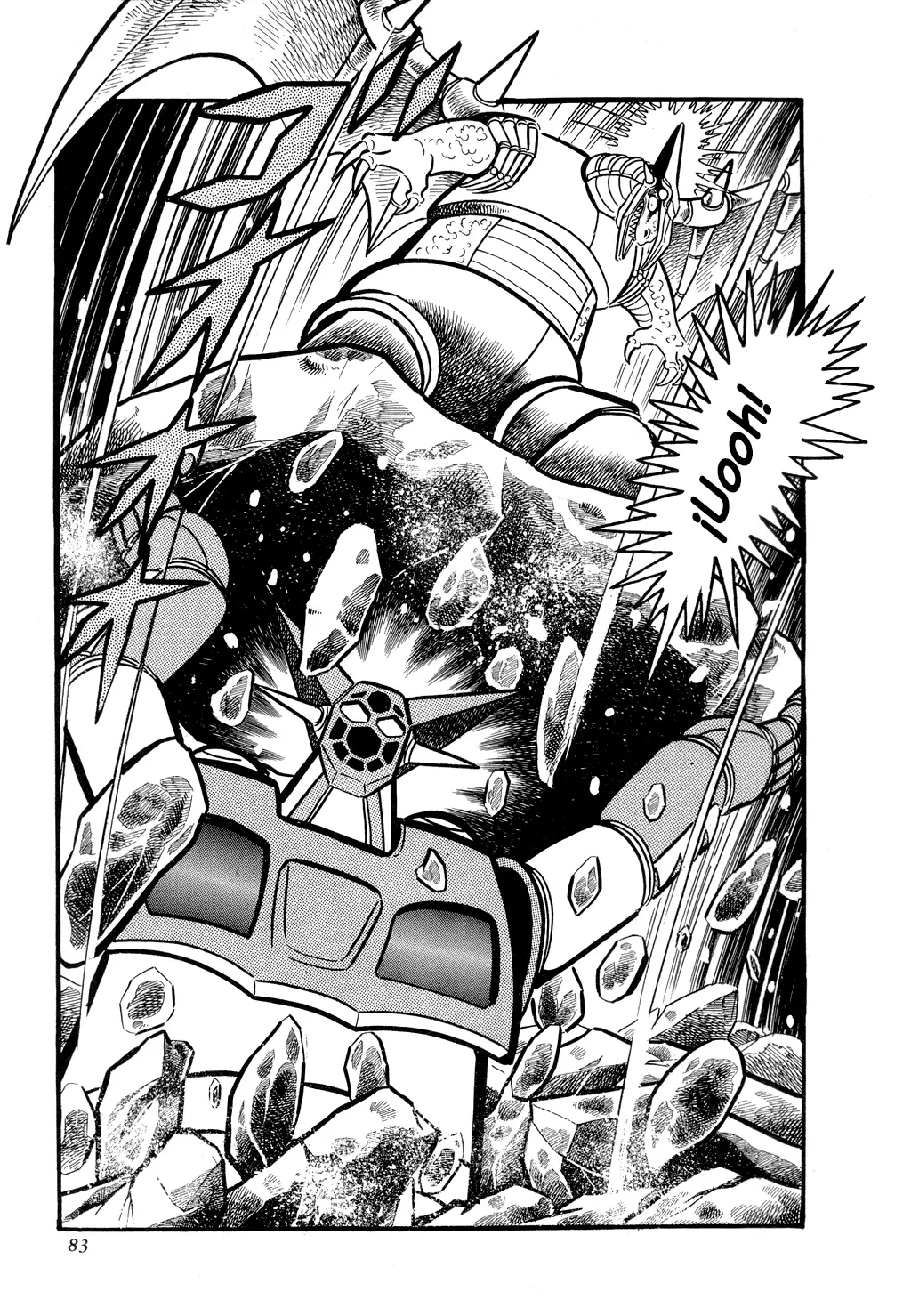 Getter Robo capítulo 8, página 80