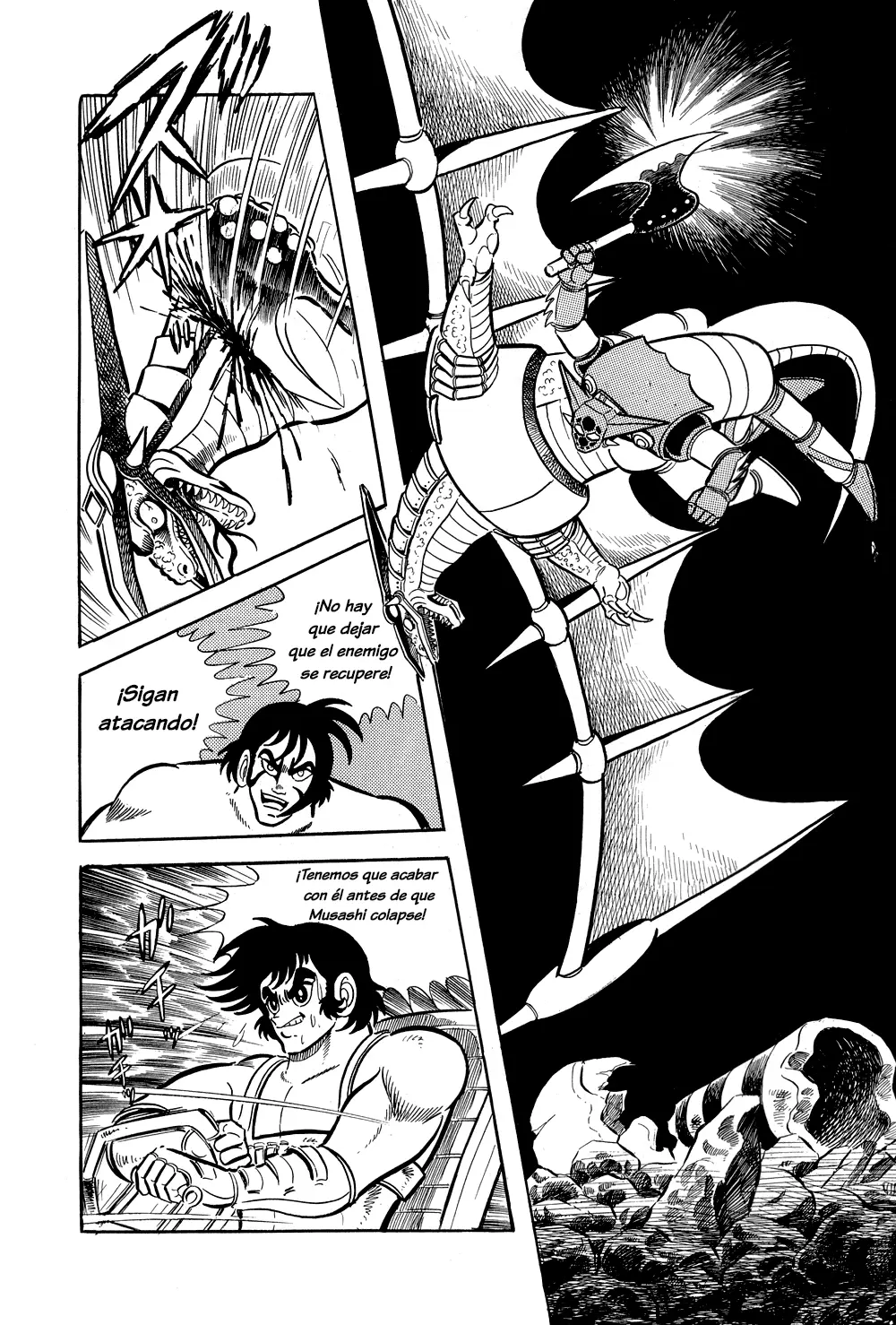 Getter Robo capítulo 8, página 83