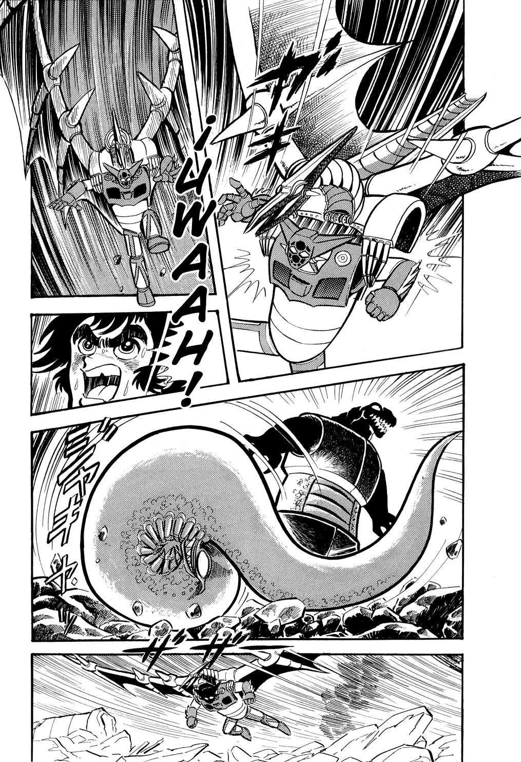 Getter Robo capítulo 8, página 86