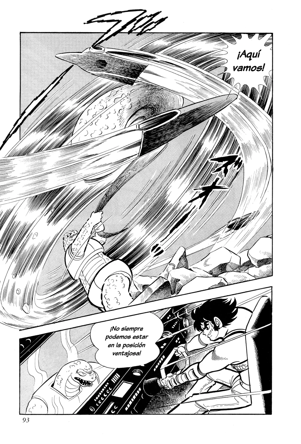 Getter Robo capítulo 8, página 90