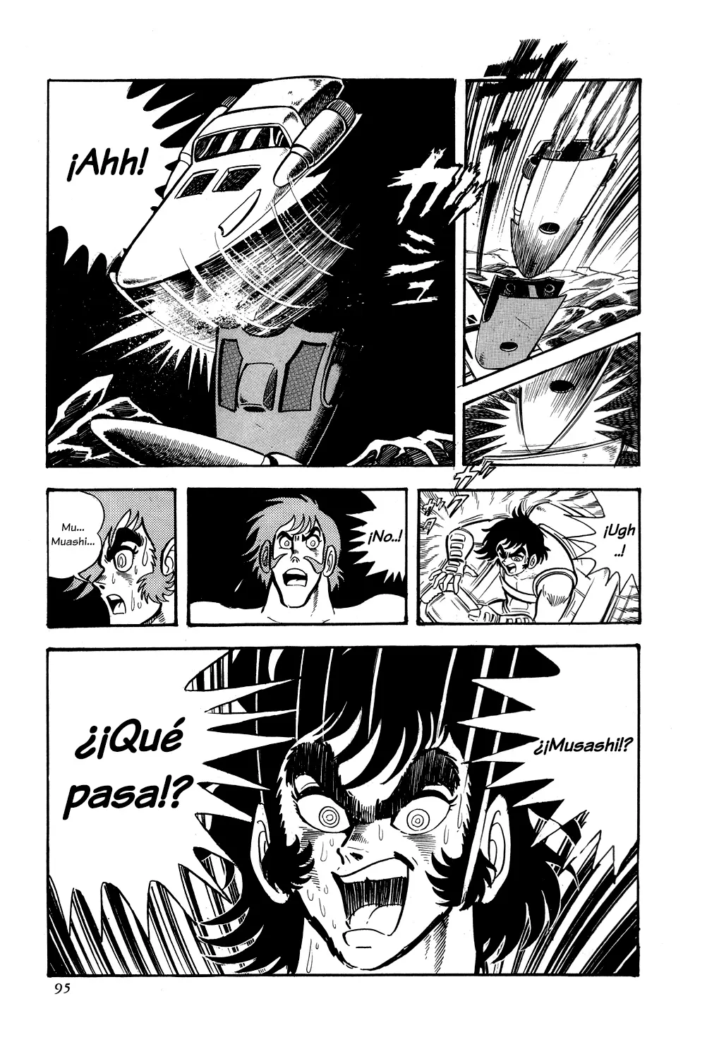 Getter Robo capítulo 8, página 92