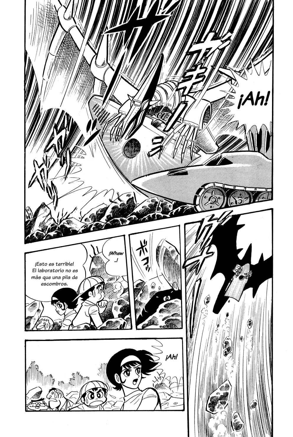 Getter Robo capítulo 8, página 95