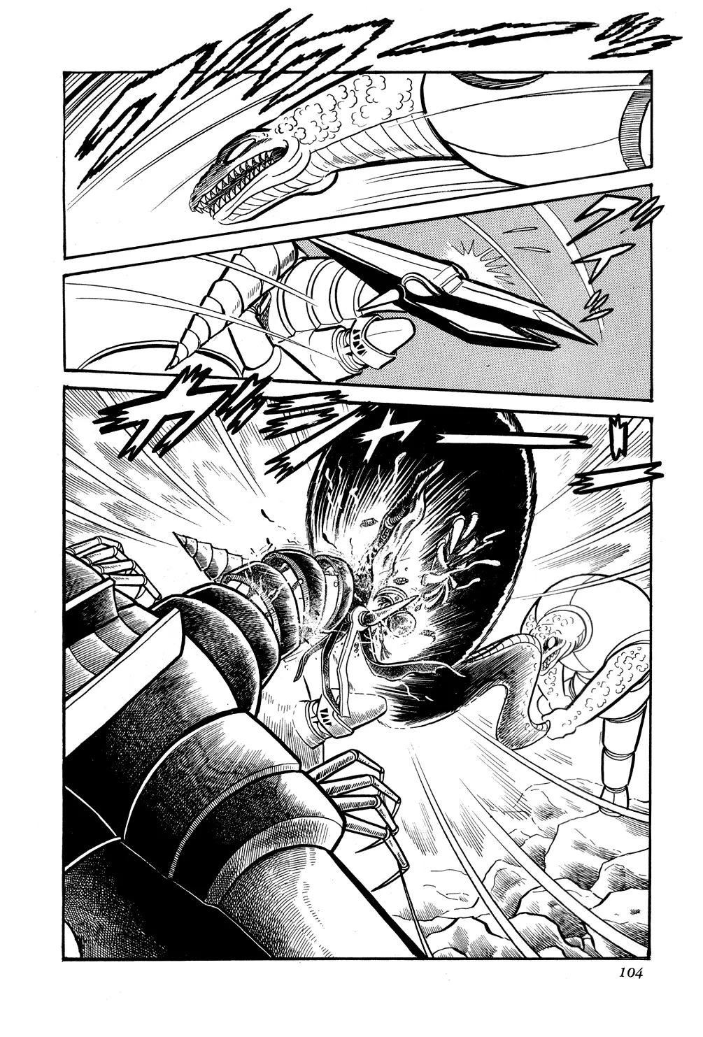 Getter Robo capítulo 8, página 101