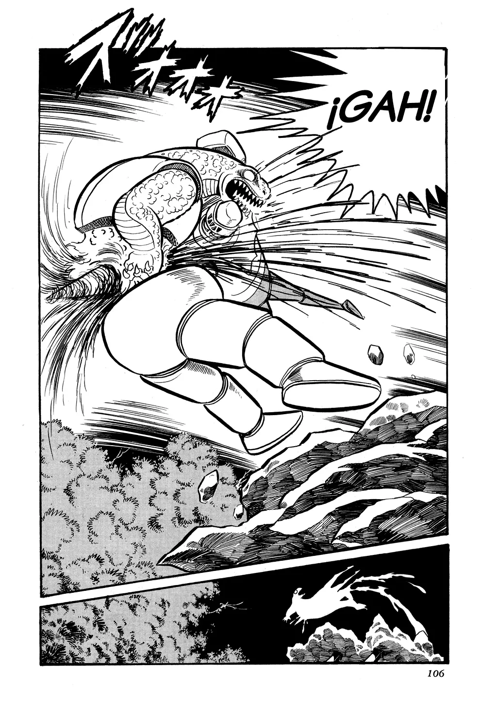 Getter Robo capítulo 8, página 103