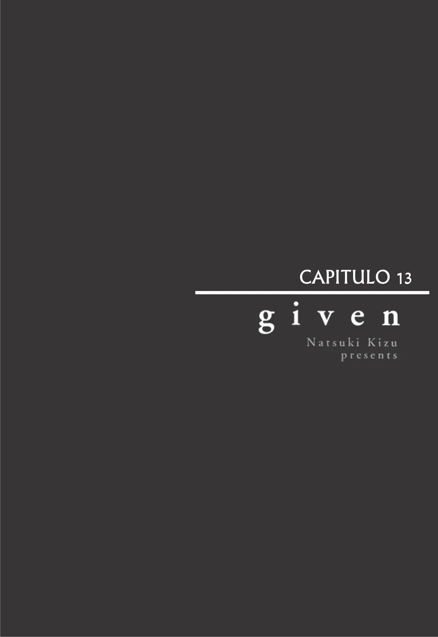 Given capítulo 13, página 2
