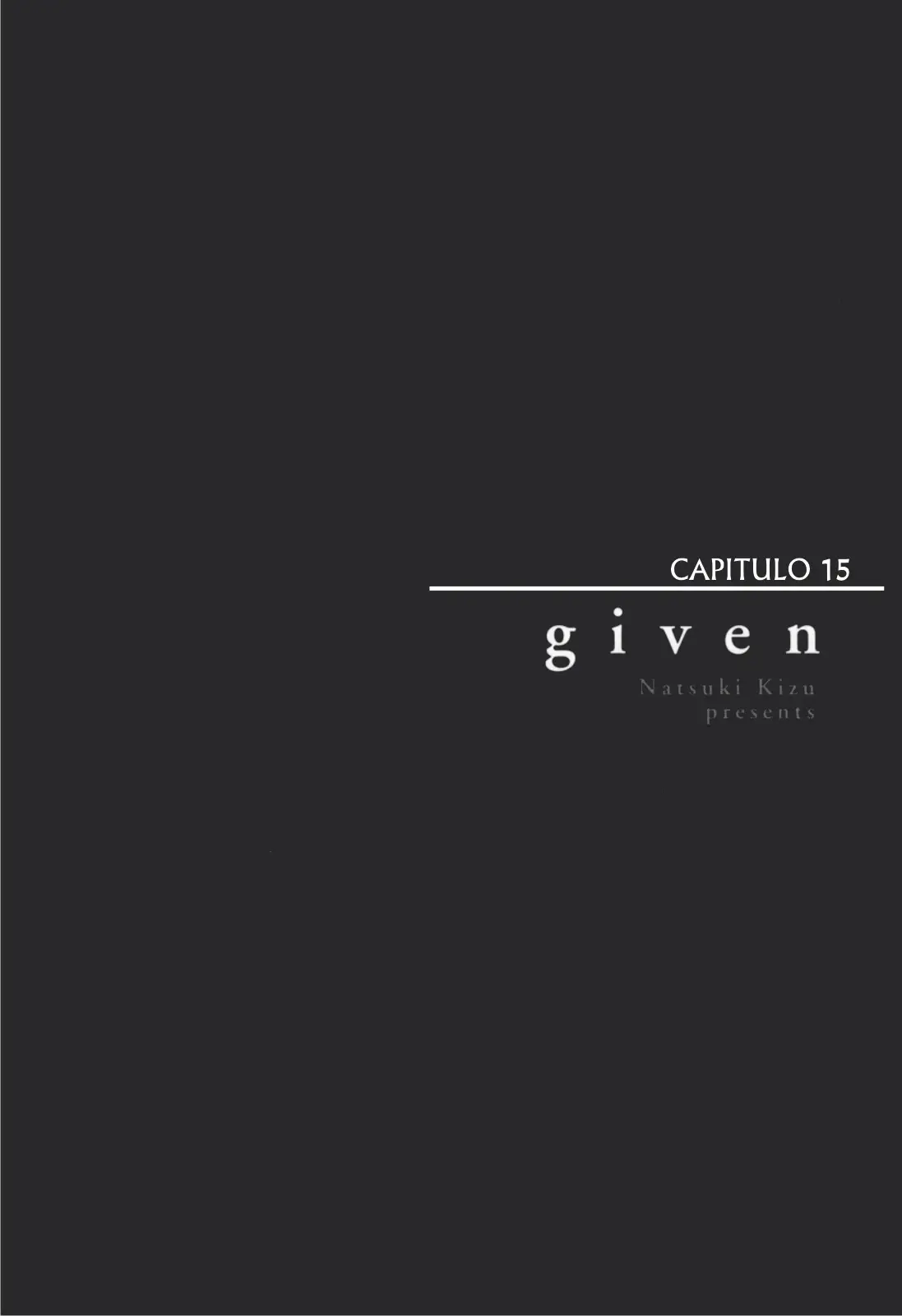 Given capítulo 15, página 2