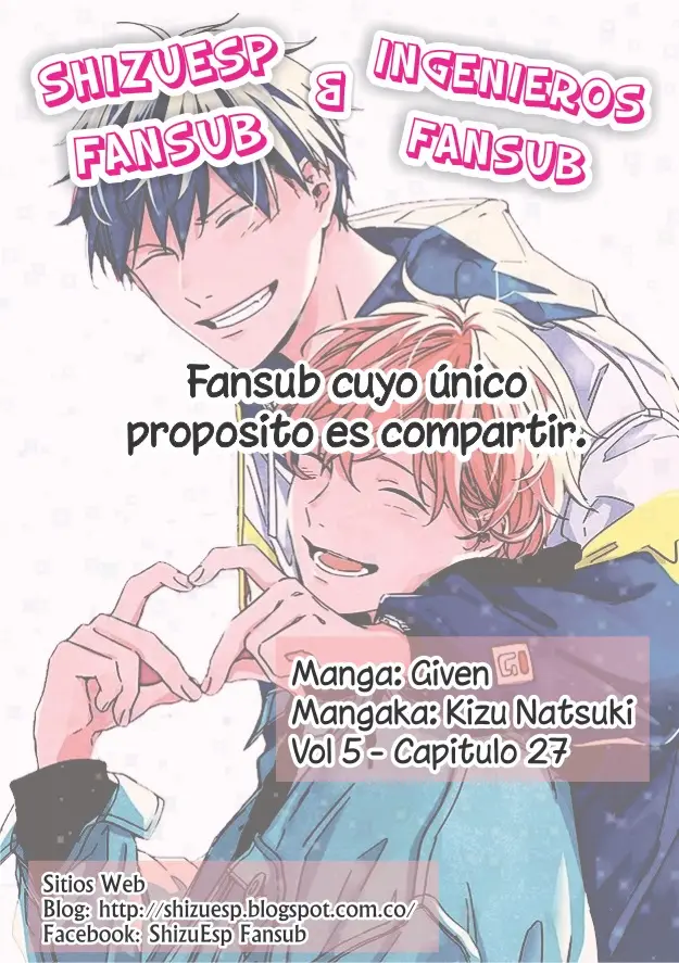 Given capítulo 27, página 1