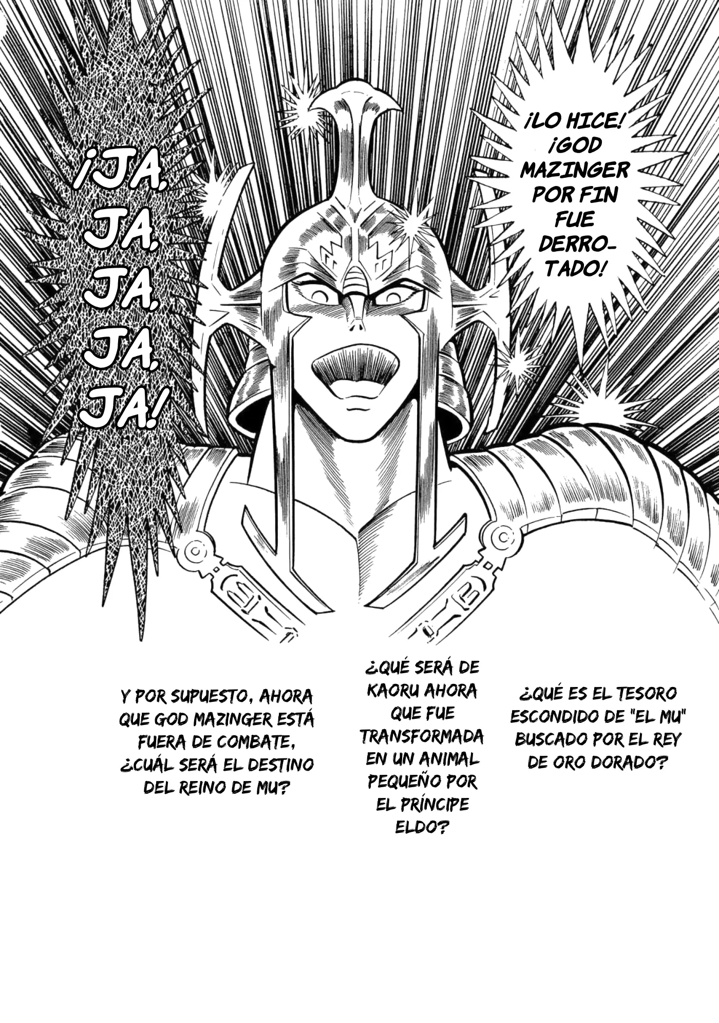 God Mazinger capítulo 16, página 4