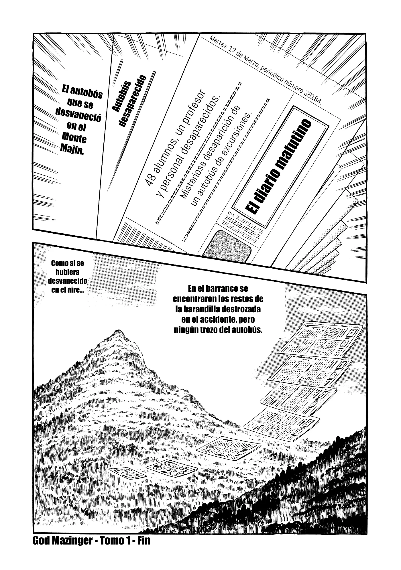 God Mazinger capítulo 5, página 44